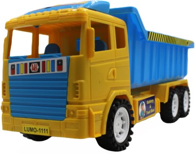 neoinsta shopping Friction Powered Plastic jcb dumper construction truck blue|yellow toy(big)(Blue, Yellow, Pack of: 1)