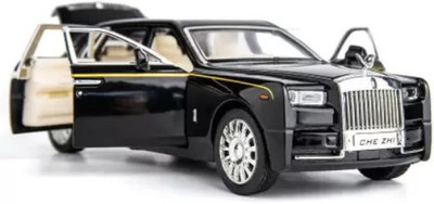 Intelligent 1:32 Rolls-Royce Phantom Die cast Metal Light & Sound (Black) 01(Black)