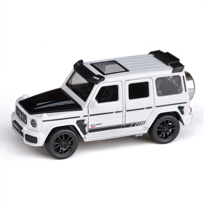 SKBD 1:32 Die-cast brabus benz toy car Metal Cars white SKD(Multicolor, Pack of: 1)