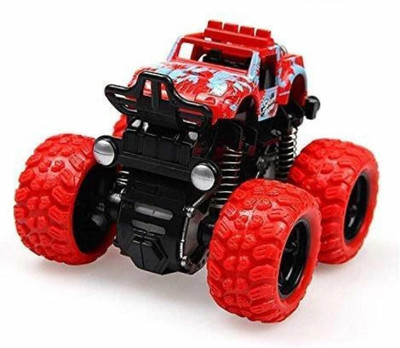 BBG FK Unbreakable mini monster Truck for kids girls and boys pack of -1(Red)