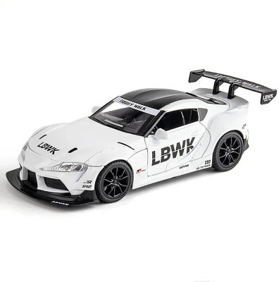 SPENOP 1:24 Supra Die-cast Metal Car(White, Pack of: 1)