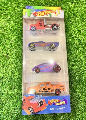 RAGVEE Multi Design Mini Cars for Kids-Assorted Die-Cast Metal Cars(Movie Vehicle Racing Kid Cars, 4 Mini Racing Metal Cars, Diecast Pullback Car Toy, Pack of: 4)