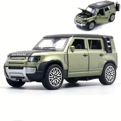 wesoulgifts Range Rover Defender 1:32 Scale Model Car Exclusive Alloy Die-cast Car Metal(Olive Green, Orange, Blue, Pack of: 1)