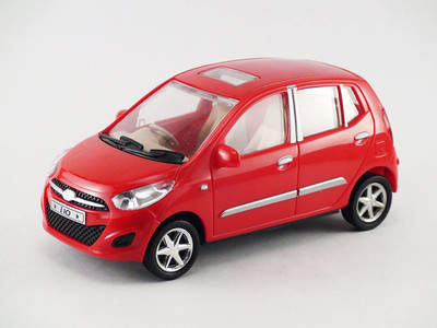 SARASI i10 Car, Pull Back Action, Drive Your Way[Pack 1](Red)