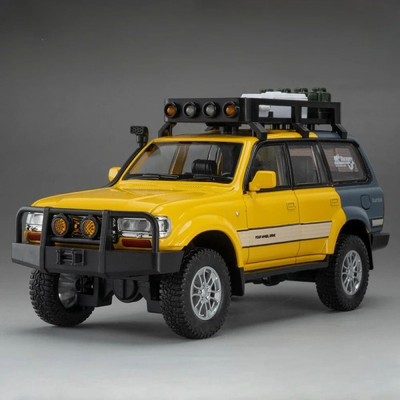 SKBD 1:24 LC80 Toy Car For Kids Die-cast SKD(Yellow, Pack of: 1)