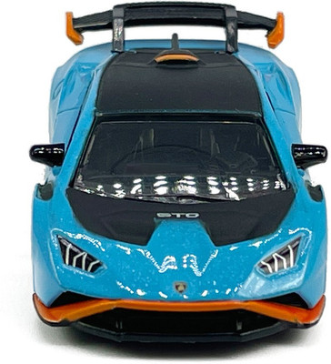 Zuuluzrs Mini Car Toy Lamborghini Huracan STO Toy Car 1/64 Scale Model(Blue, Pack of: 1)