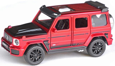 SPENOP 1:32 Die-cast brabus benz toy car Metal(Red, Pack of: 1)
