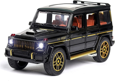 SPENOP 1:24 Scale Big Die-cast Metal Toy Car for Kid Model(Black, Pack of: 1)