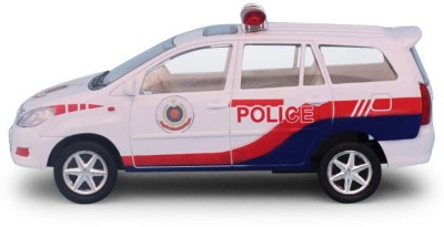 Shyam Creation Plastic indian police door openable car , without battery with pullback action(Multicolor, Pack of: 1)