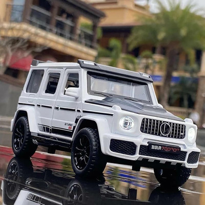 SPENOP 1:32 Die-cast brabus benz toy car(White, Pack of: 1)