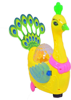 RUTSHRA 700-1 Peacock Light Pinks RSH(Multicolor, Pack of: 1)