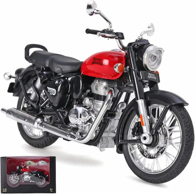 Zuuluzrs New Royal Enfield 1:15 Scale Model Classic 350 Bullet Bike(Multicolor, Pack of: 1)