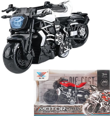 Neonx Die-cast mini pull-back toy bike for boys birthday gift and fun(Multicolor, Pack of: 1)