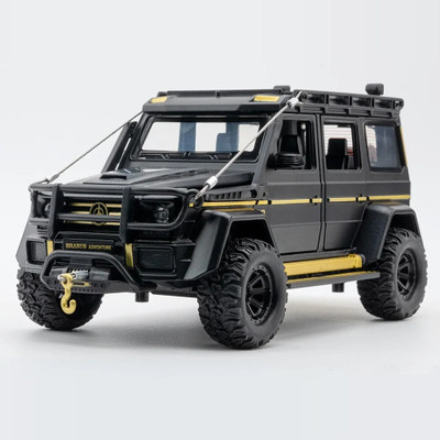 SPENOP 1:24 Die-cast Metal Toy Car BB Adventure Toy blk(Black)