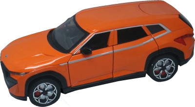 Bunny&Tortoise Miniature Replica Car Model 1:24 for BMW XM SUV Friction Power Model Car(Orange, Pack of: 1)