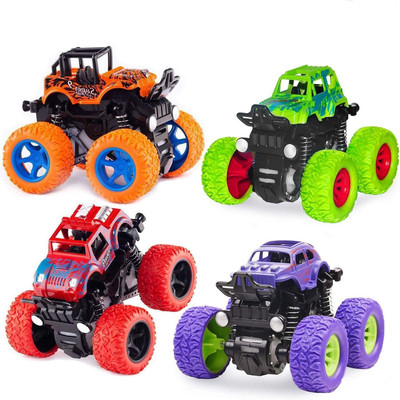 KELOSK Monster Truck Stunt Car toy for kids Push & Go Powered Cars 360° Drift Car Toys(Multicolor, Pack of: 1)