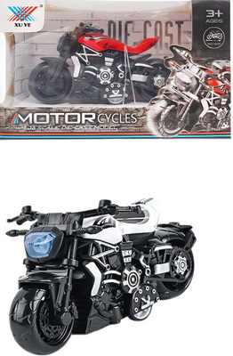 Vibrona Mini pull-back racing toy bike for boys and girls(Multicolor, Pack of: 1)