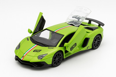 The Flyer's Bay 1:32 Scale DieCast Metal Pull-Back and Openable Doors(Green)