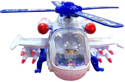 JniL Toy Helicopter(Blue, Pack of: 1)