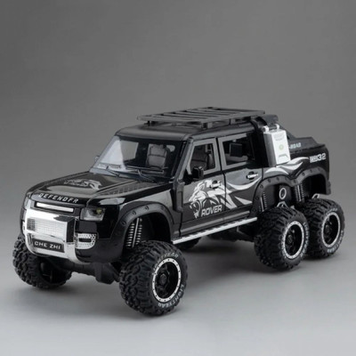 SKBD Car 6x6 Wheel Die-cast Pull Back Toy Car SKD(Black, Pack of: 1)