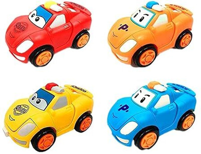 hda group Unbreakable Friction Powered Cartoon Push and go Airplane Red(Multicolor, Pack of: 1)