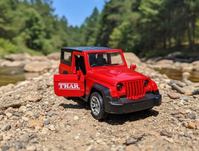 AdvikToys THAR DIE-CAST SCALE MODEL 1:32 TOY CAR/JEEP for kids(Black, Pack of: 1)
