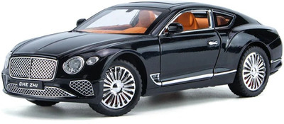 RUTSHRA 1:24 Continental Model Car Die-cast Toy Car RSH(Black, Pack of: 1)