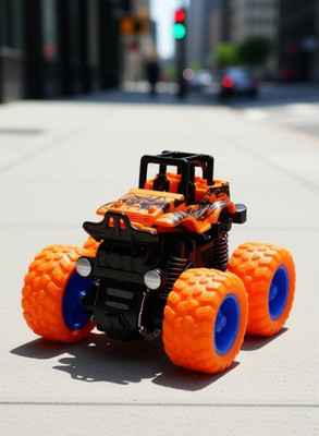 SATSA Monster Truck Toys for Kids Friction Powered Push & Go Toys Car for kids(Multicolor)