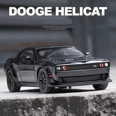 Arizuul Dodge Challenger SRT 1:24 Scale Iconic Muscle Car(Black, Pack of: 1)
