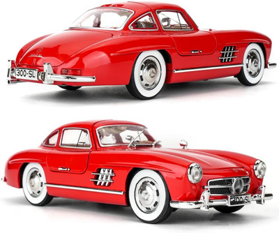 SKBD 1:24 Vintage Die-cast Metal Toy Car For Kids 300 SL Car SKD(Red, Pack of: 1)