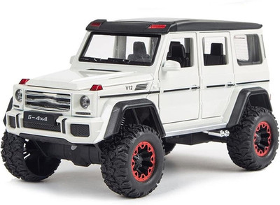 SPENOP 1:24 Scale Die-cast Metal Car Model AMG 4X4(White, Pack of: 1)