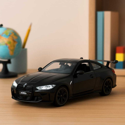 GKNEX 1:32 BMW M4 Diecast Metal Car Toy for Kids – Pull Back Action Gift Set(Multicolor, Pack of: 1)