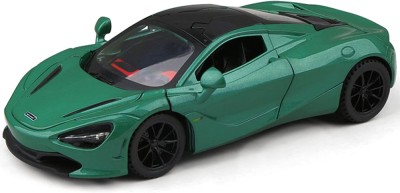 COELON 132 Diecast Maclaren 720s Metal Pull Back Die-Cast Car Pullback with Sound Light(Green, Pack of: 1)