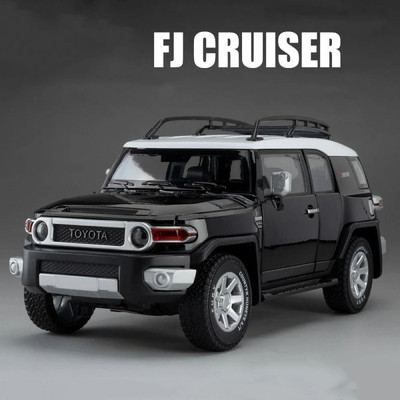 RUTSHRA 1:24 Metal Car FJ Cruiser Toy Die-cast RSH(Black, Pack of: 1)