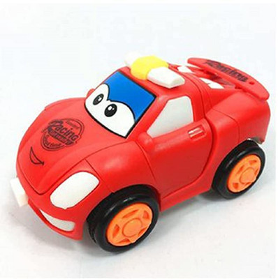 DUVEXA 668-6 Cartoon car Transforml Red(Multicolor, Pack of: 1)