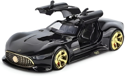 Ignite 1:32 Scale Mercedes AMG Vision GT Car Diecast Metal Toy Light Music for Kids(Black, Pack of: 1)