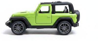 JOYTOY Die Cast Metal Thar Toy With Pull Back Function For Boys And Girls Openable Door(Green, Pack of: 1)