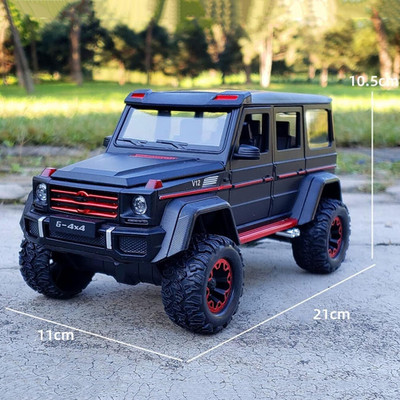 SPENOP 1:24 Scale AMG 4X4 Metal Model Toy Car(Black, Pack of: 1)