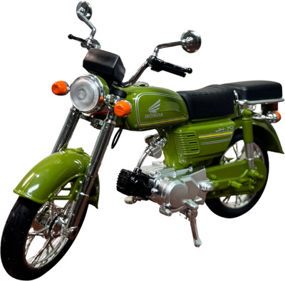 SAI SAMRUDH ENTERPRISES ‎Honoa JH70 1:18 Scale Die-Cast Motorcycle Model(Green, Pack of: 1)