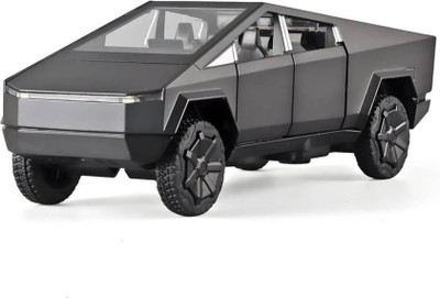 FLYSKY 1:32 Tesla Cyber Truck Model Car Exclusive Alloy Metal Pull Back Die-cast Car(Multicolor, Pack of: 1)