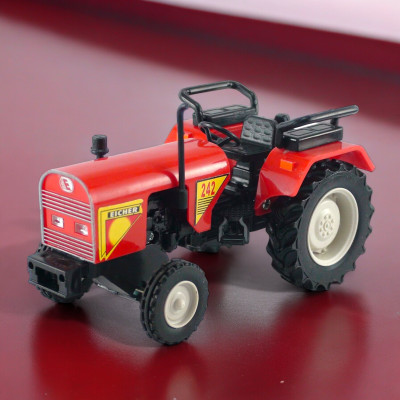 SARASI Eicher Tractor for Kids, Excellent Body Graphics, Durable Quality(Realistic Alloy Wheel Design, Red, Pack of: 1)