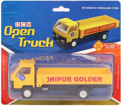 zokato Pull Back Action DCM Open Plastic Truck(Multicolor, Pack of: 1)