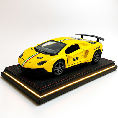 Ignite 1:36 Scale Alloy Lamborghini Car Toy Diecast Metal Pull Back Action for Kids(Yellow, Pack of: 1)