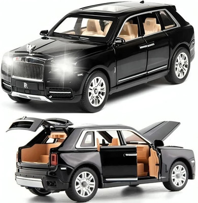 ZUNBELLA Rolls Royce 1:32 Scale Metal Die Cast Car With Open Door, Light & Sound For Kids(Multicolor, Pack of: 1)
