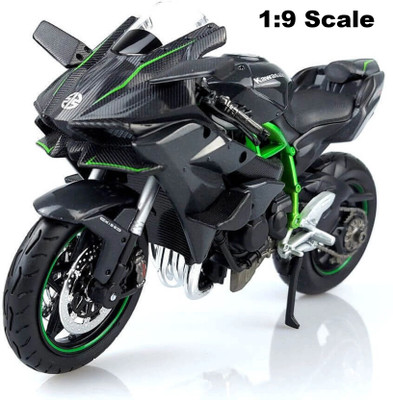 Ignite Ninja H2R Bike 1:12 Scale Alloy Die-Cast Metal Bike Light & Music Toy for Kids(Multicolor, Pack of: 1)