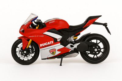 The essential hub M@isto Duc@ti Panigale V4 S Corse 1:18 Scale Diecast Bike Model(Red)