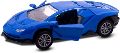 Vishal Toyss Lamborghini Metal Car Toy 1/32 Scale - Realistic Die-Cast Model ,Opening Doors(Blue)