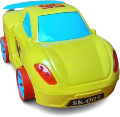 rapturewave Friction Powered Fast Racing Car Push pull Toys For kids(Multicolor, Pack of: 1)
