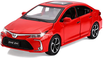 DEZICON 1:32 Scale Die-cast Metal Toy Car for Kid Model Corolla DZE(Red, Pack of: 1)