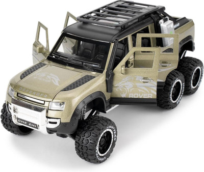RUTSHRA Toy Car 6x6 Wheel Die-cast Metal Model Car RSH(Green, Pack of: 1)